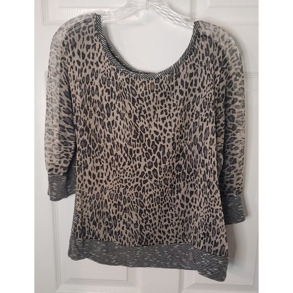 BKE Sheer Blouse, Size medium - Picture 1 of 3